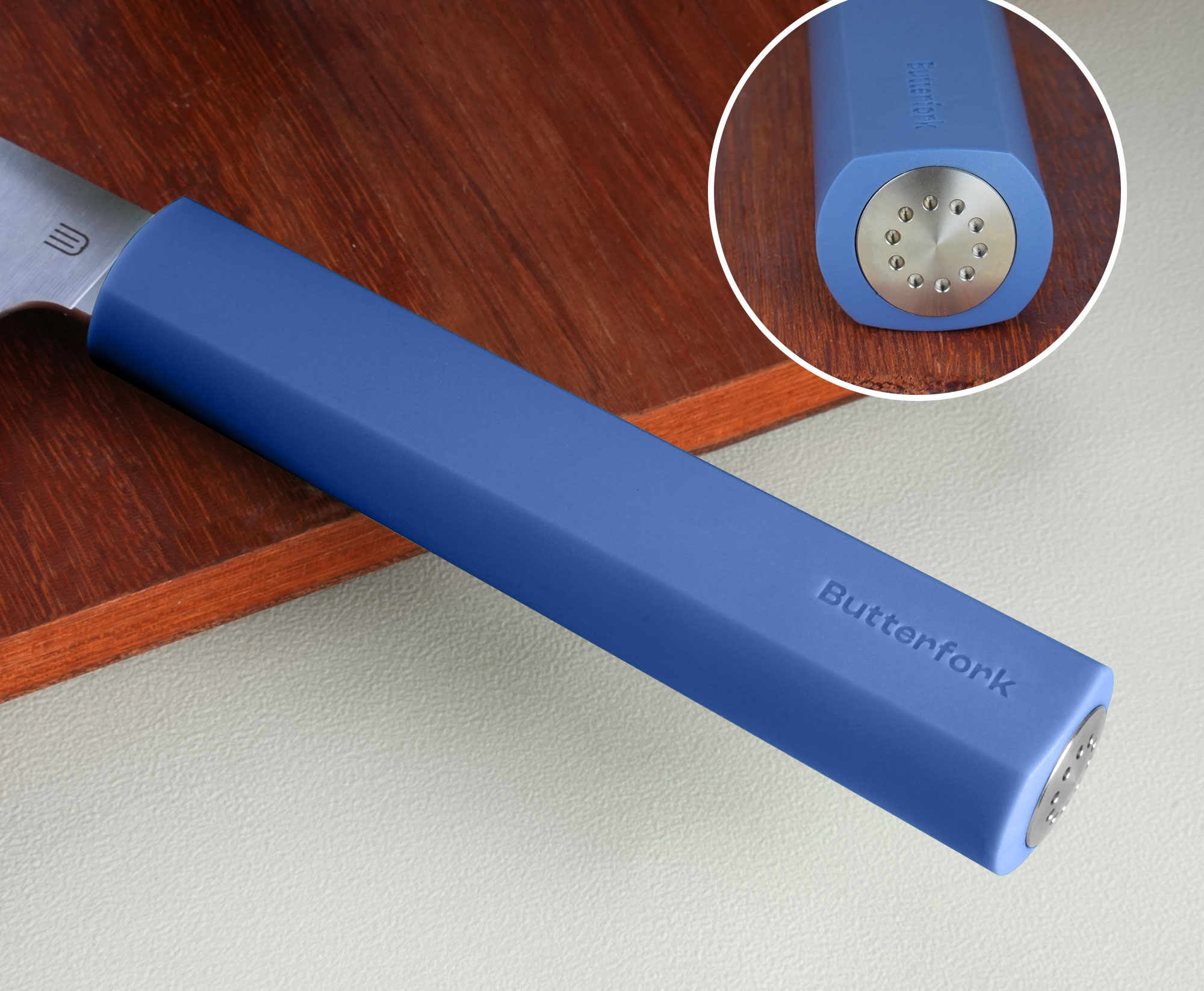 Butterfork BF01-CK-BU Chef's Ultramarin + Scheide