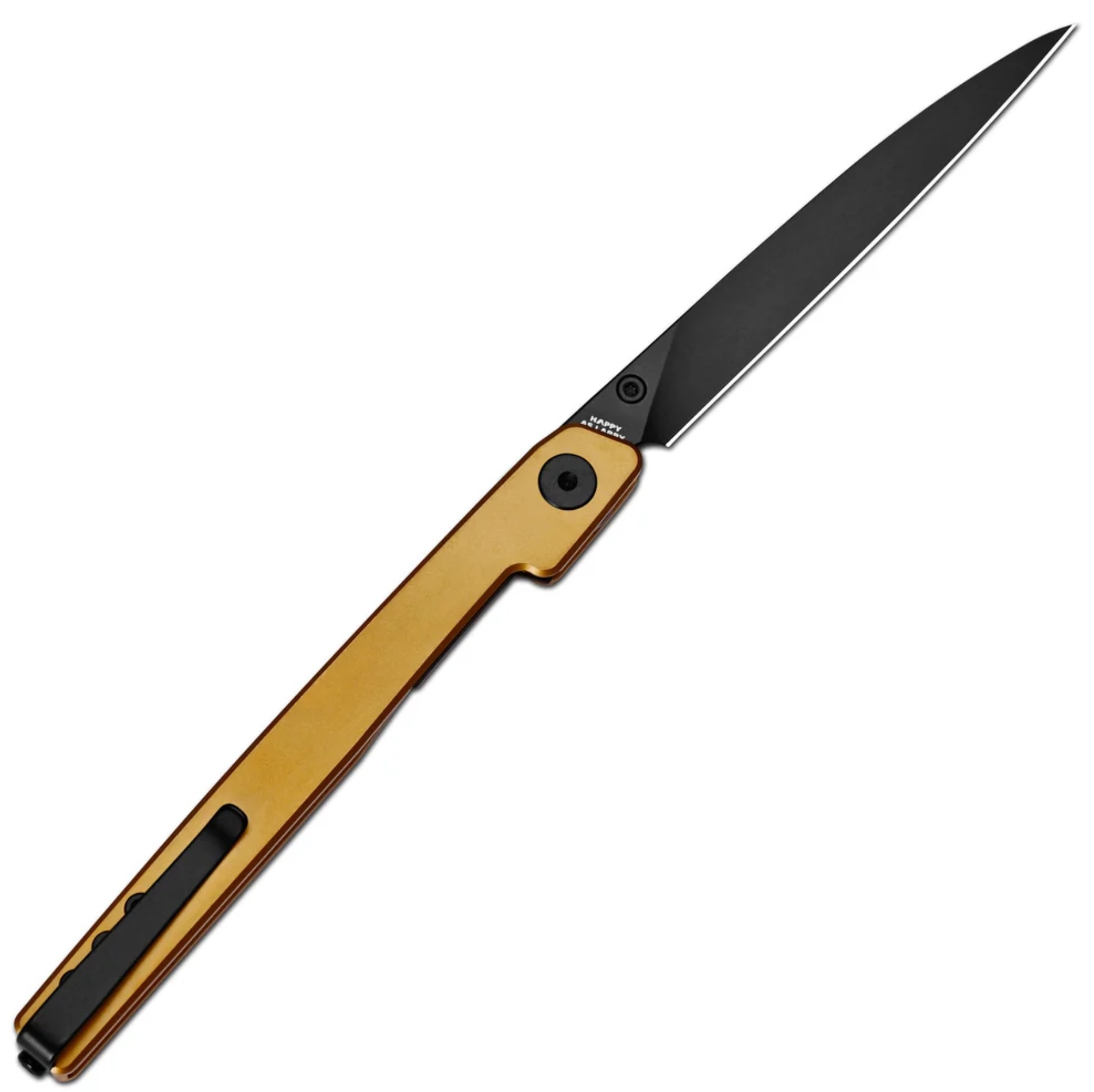 CJRBJ1965G-GL Lanky, S90V, Gold Titan, Black Blade