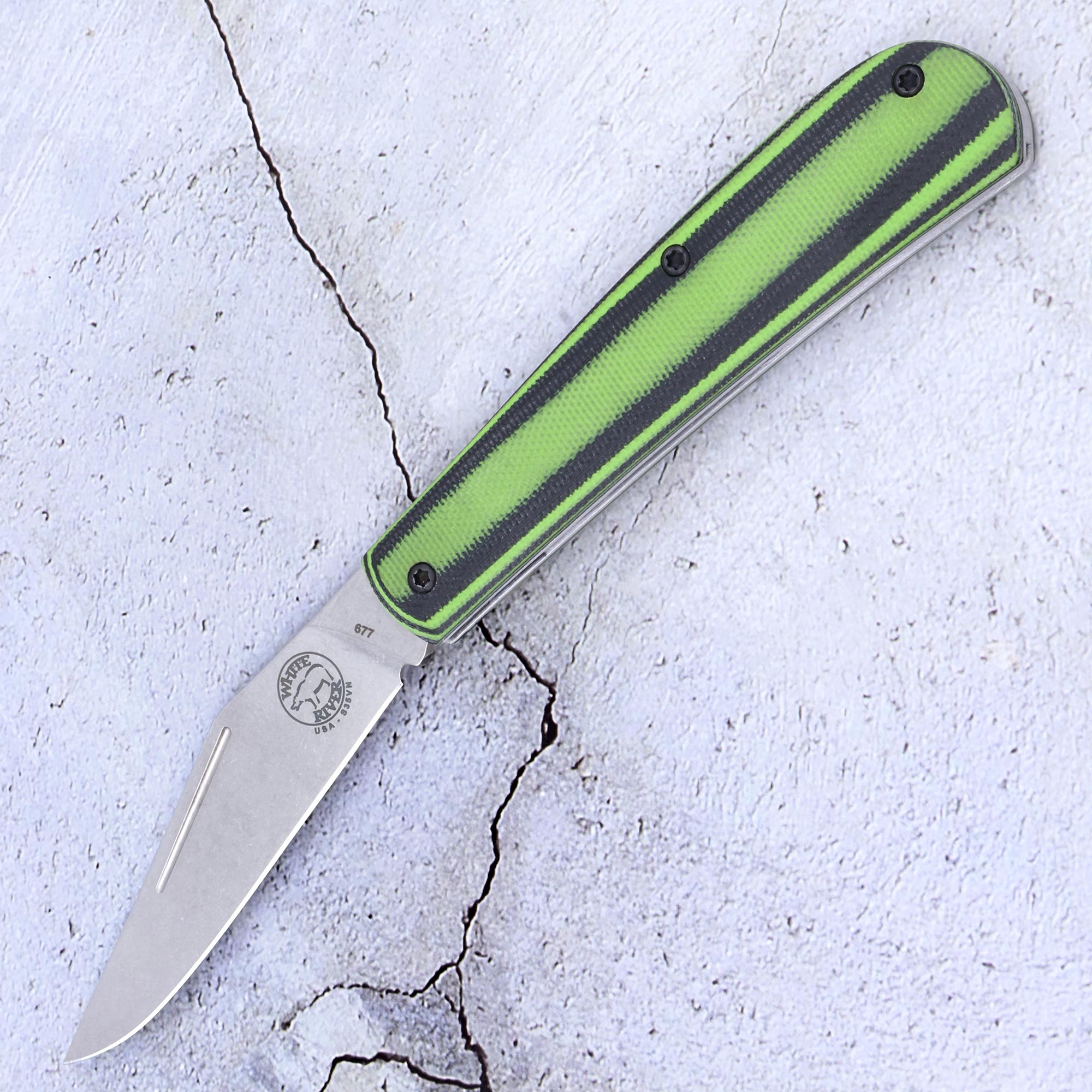 White River Trailhead Trapper, Green/ Black G10