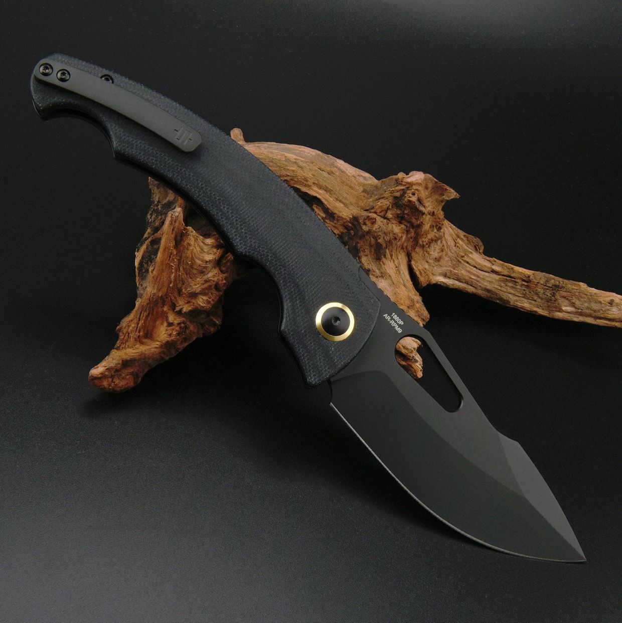 ARTC1860P-BMBK Xcellerator AR-RPM9, Micarta, Black