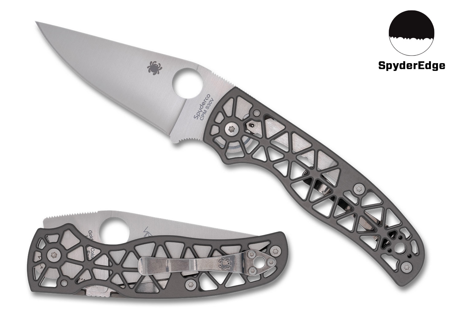 Spyderco C266ALS Edgerati, S30V, Serrated Edge