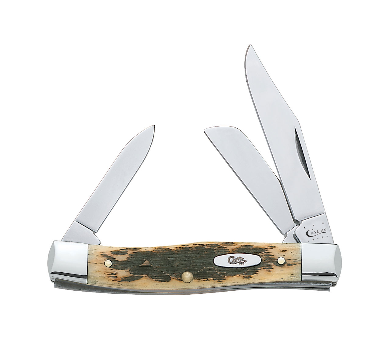 Case CV Amber Bone Medium Stockman