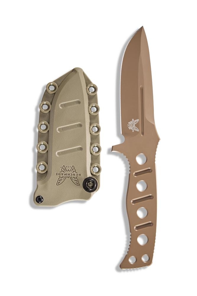 Benchmade 375FE-1 FIXED ADAMAS, Earth Cerakote