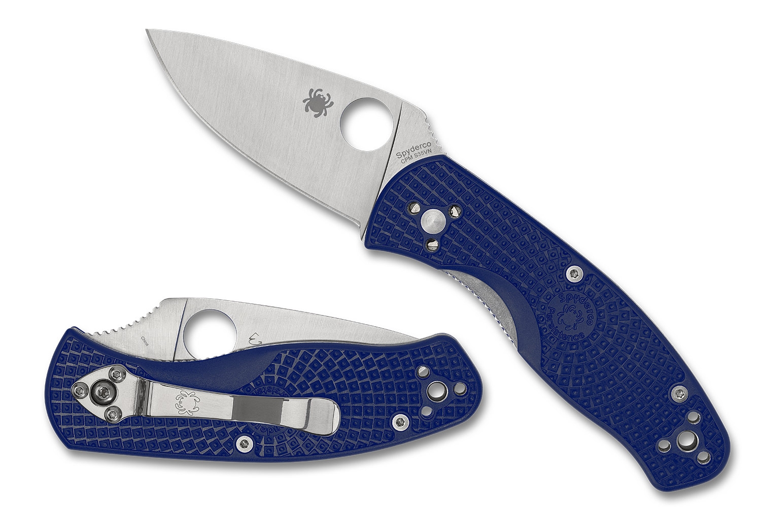 Spyderco C136PBL Persistence, Lightweight, S35VN