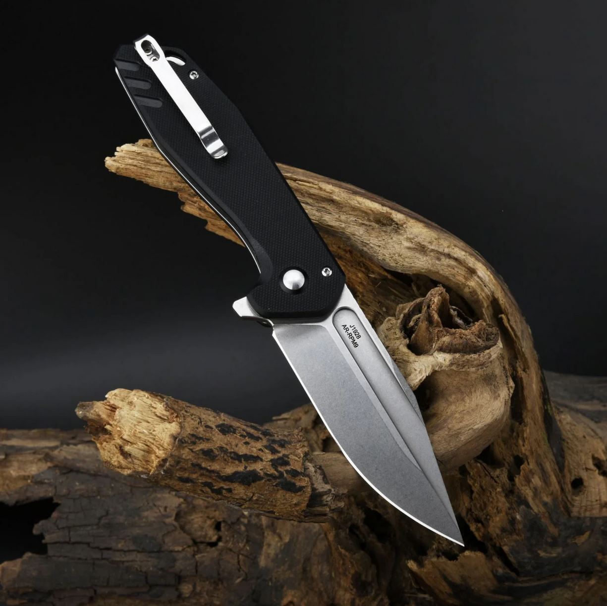 CJRBJ1928-BK Riff AR-RPM9, Black G10
