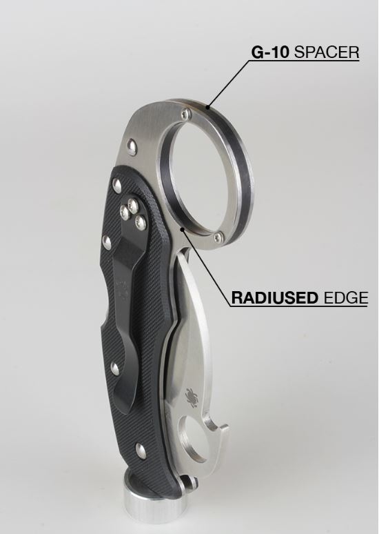 Spyderco C170GBBKP Karahawk, Emerson Opener, G-10