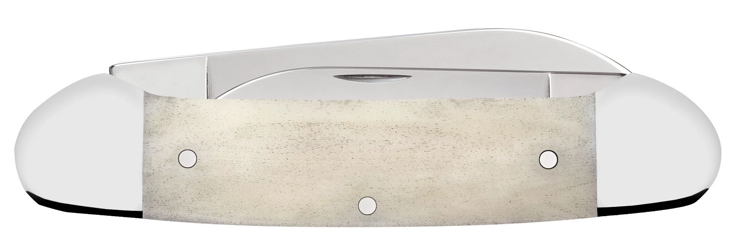 Case SS Harley-Davidson Natural Bone Smooth Canoe