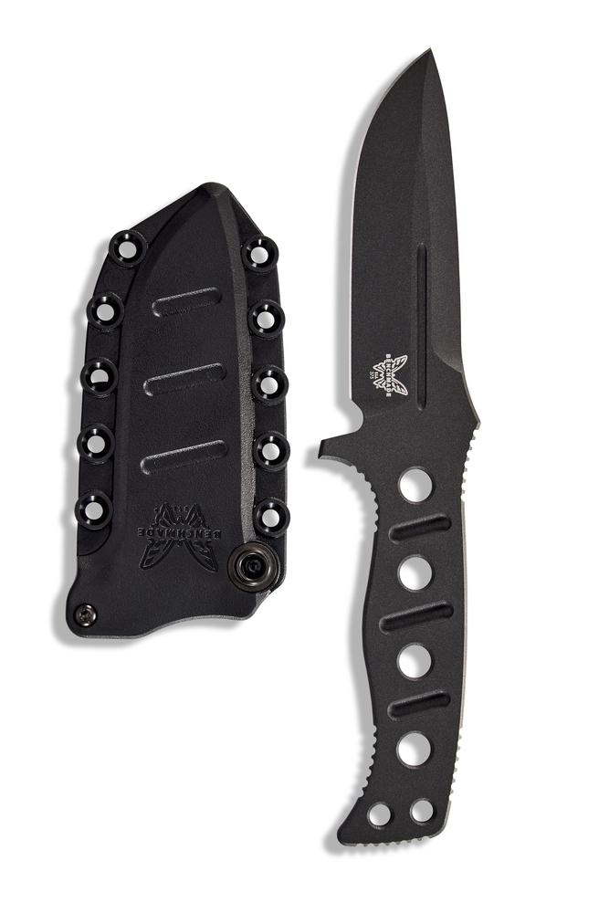Benchmade 375BK-1 FIXED ADAMAS, Black Cerakote