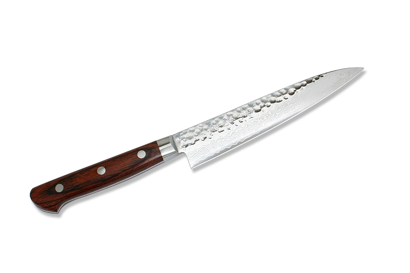 Kanetsune KC-904 Petty Damast gehämmert 140mm