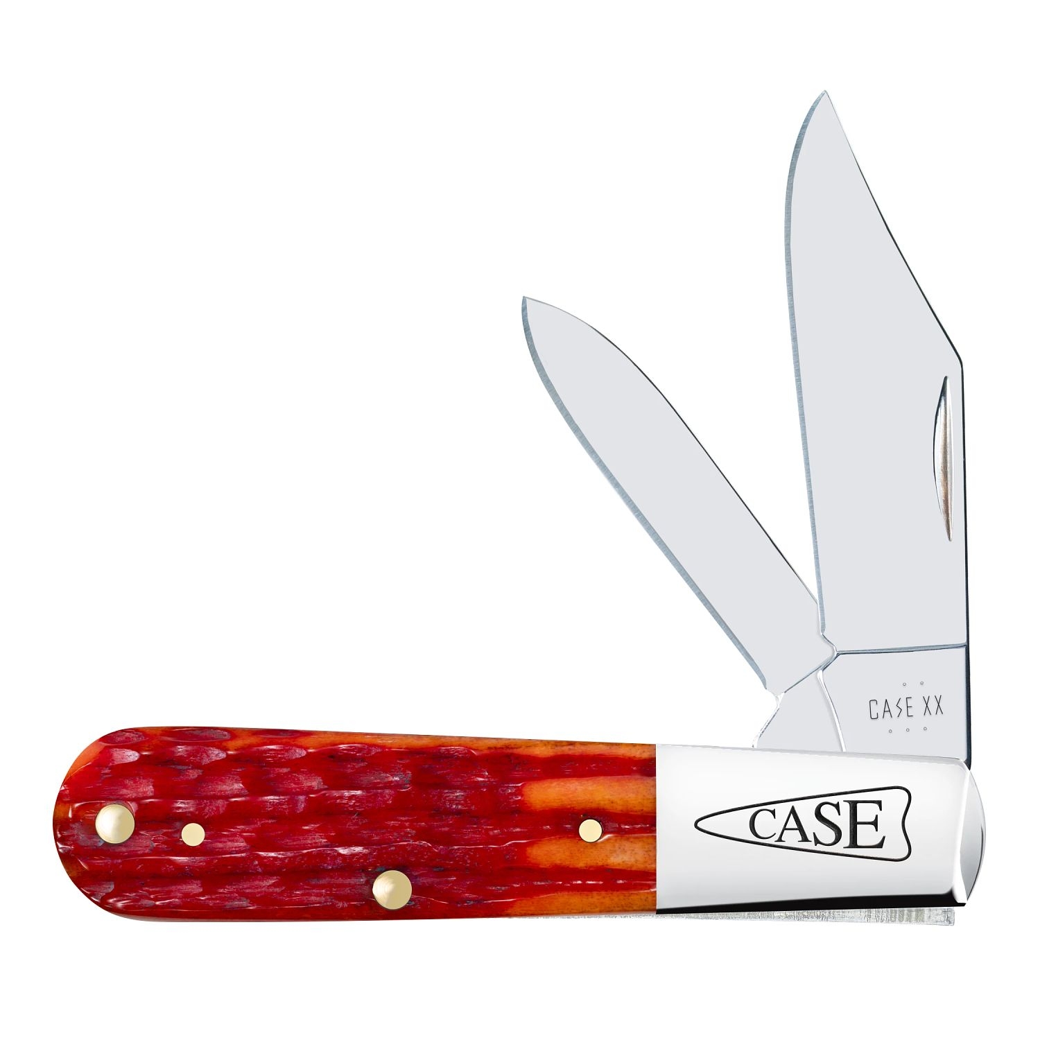 Case SS Indian Paint Brush Bone Barlow
