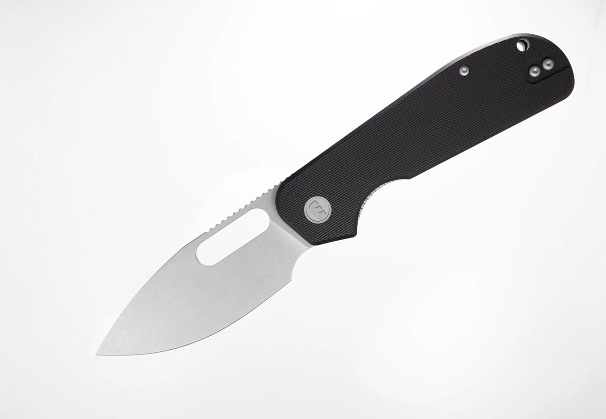 Liong Mah Eutektik EFD, Black G10, Stonewash