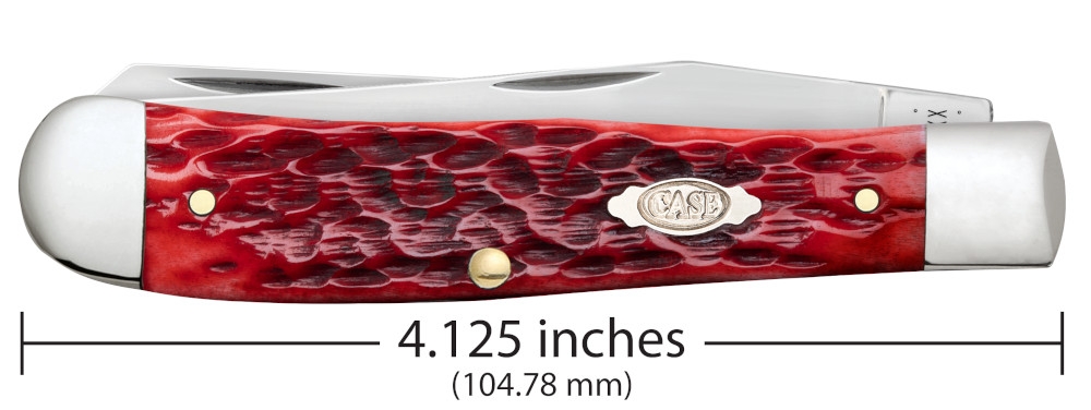 Case CV Dark Red Bone Trapper