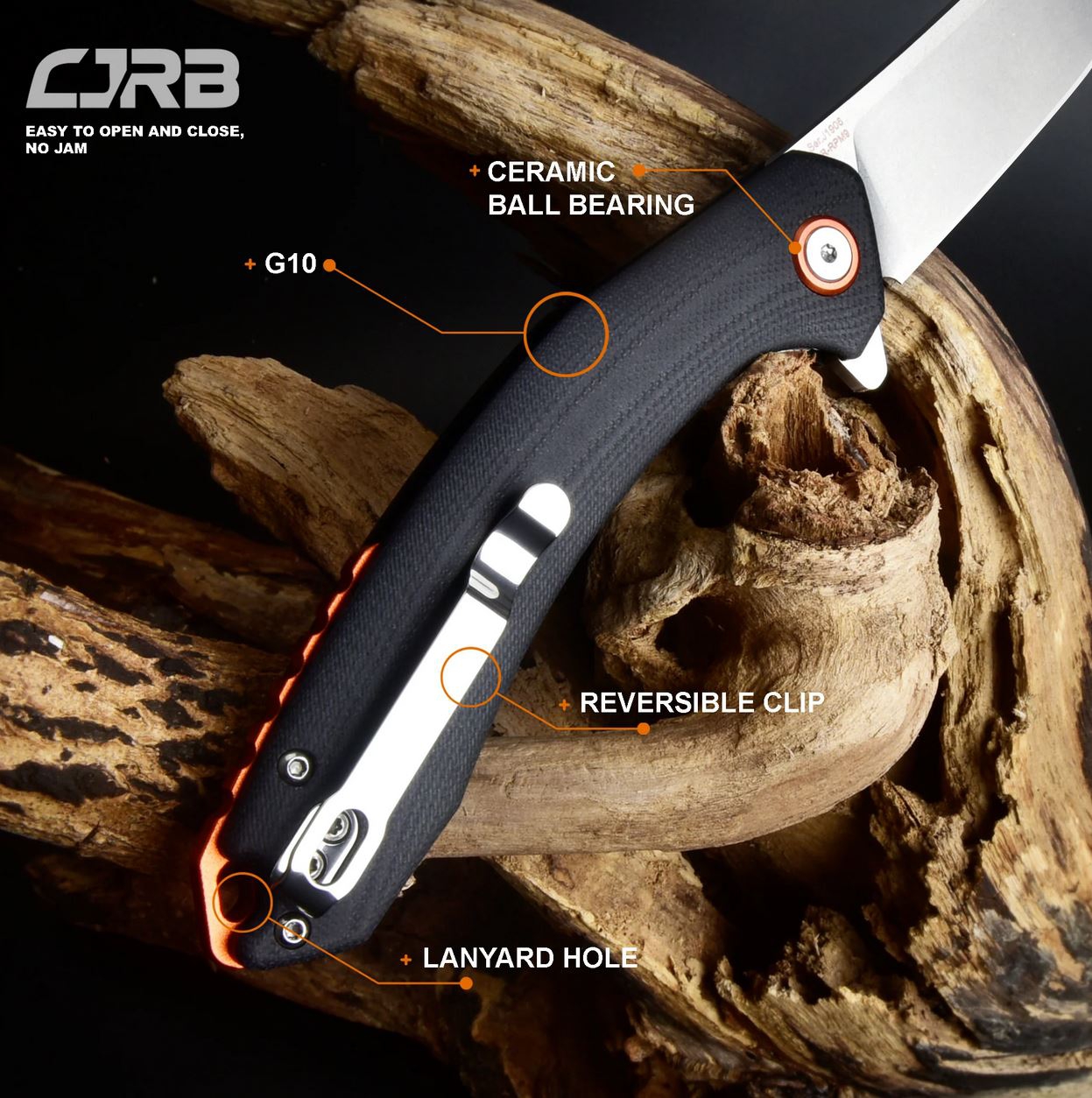 CJRBJ1906-BKC Gobi AR-RPM9, Black G-10