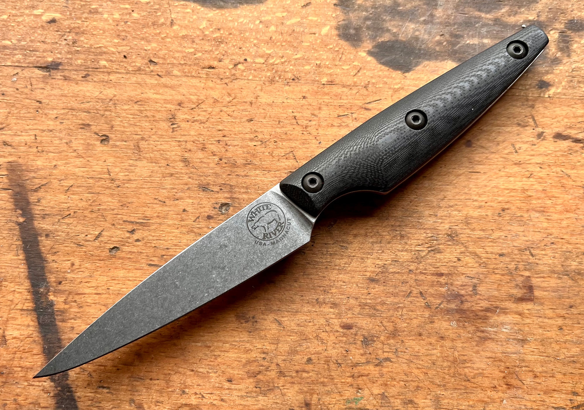 White River S & S Paring, Black G10