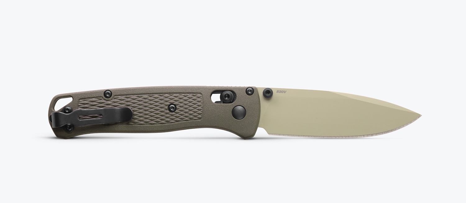 Benchmade 535TN-11 BUGOUT, Deep Olive Grivory