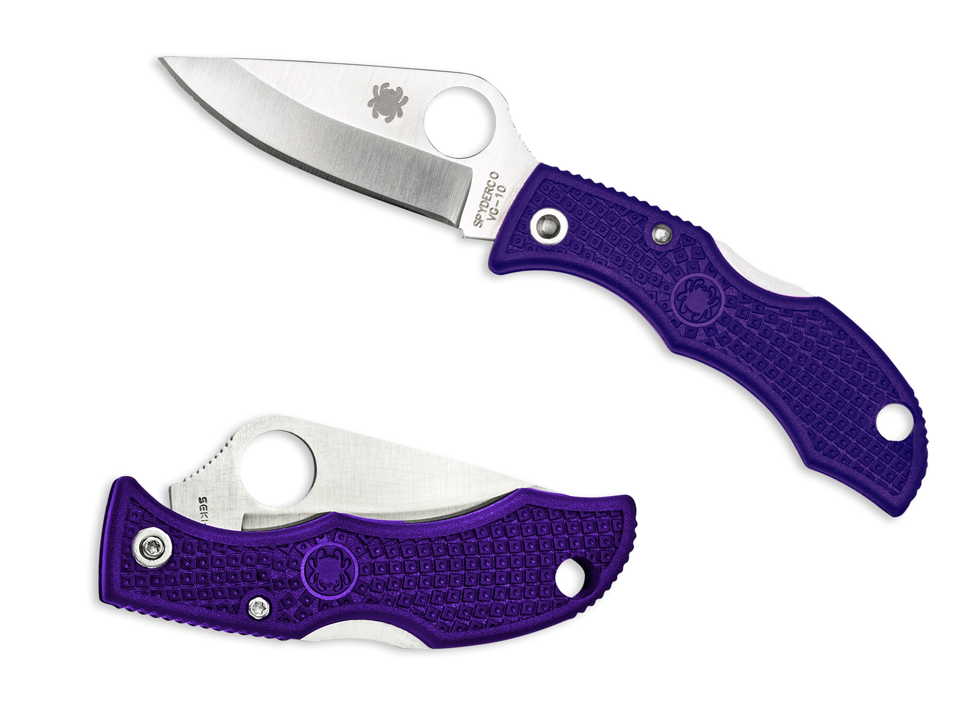 Spyderco LPRP3 Ladybug 3, FRN Purple
