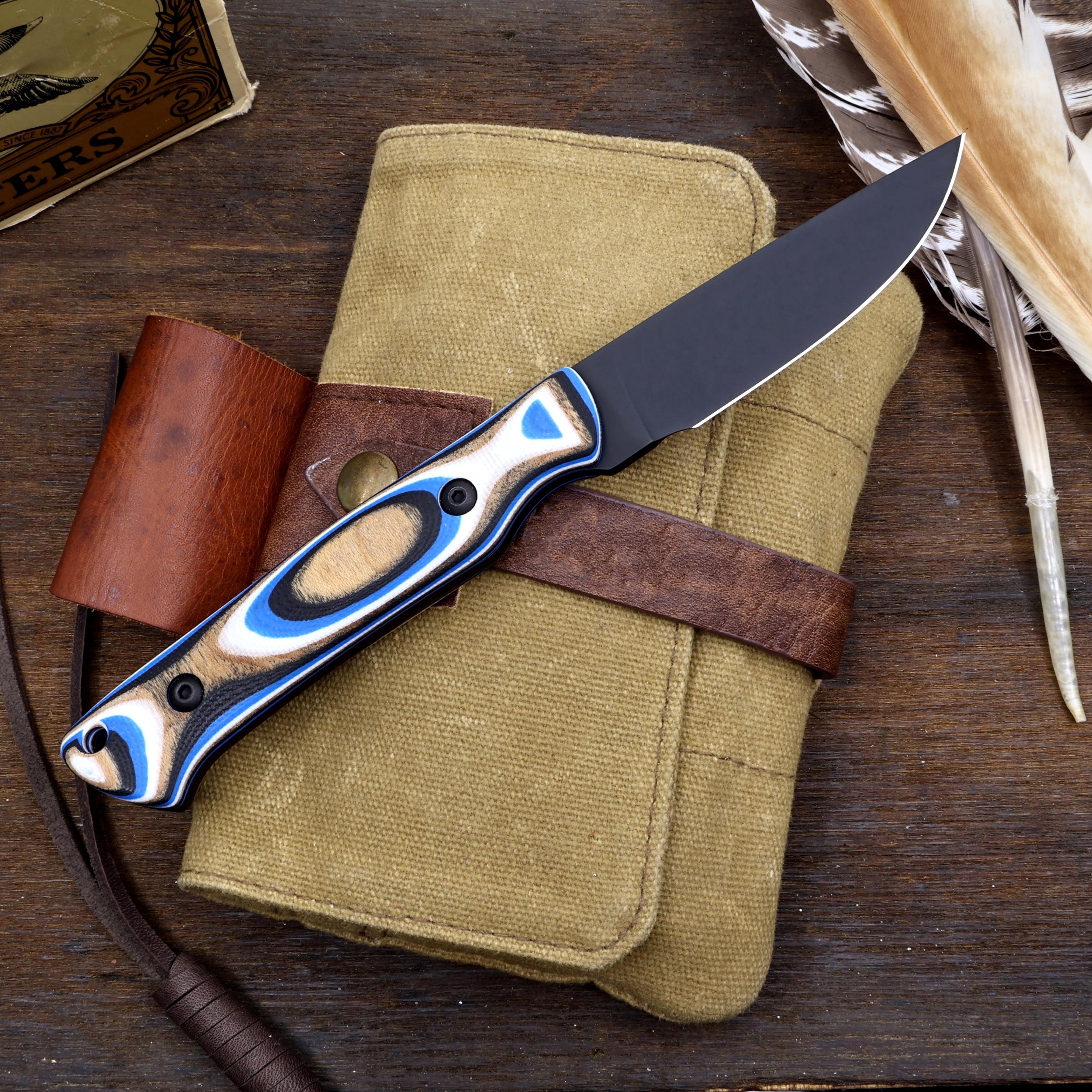 White River Small Game Black/ White/ Blue G-Wood