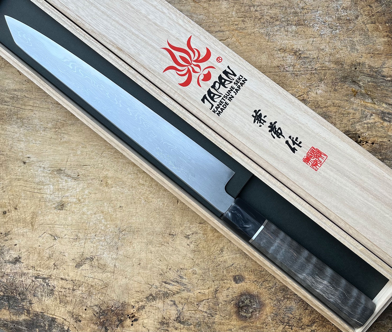 Kanetsune KC-453 Kiritsuke-Yanagiba Lim. Edition