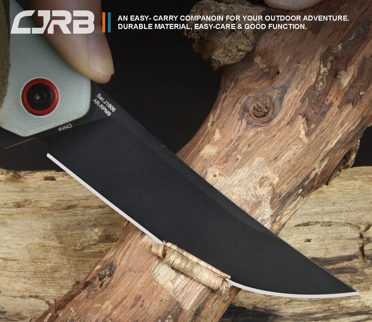 CJRBJ1906-BNTG Gobi AR-RPM9, Nat. Green G10, Black