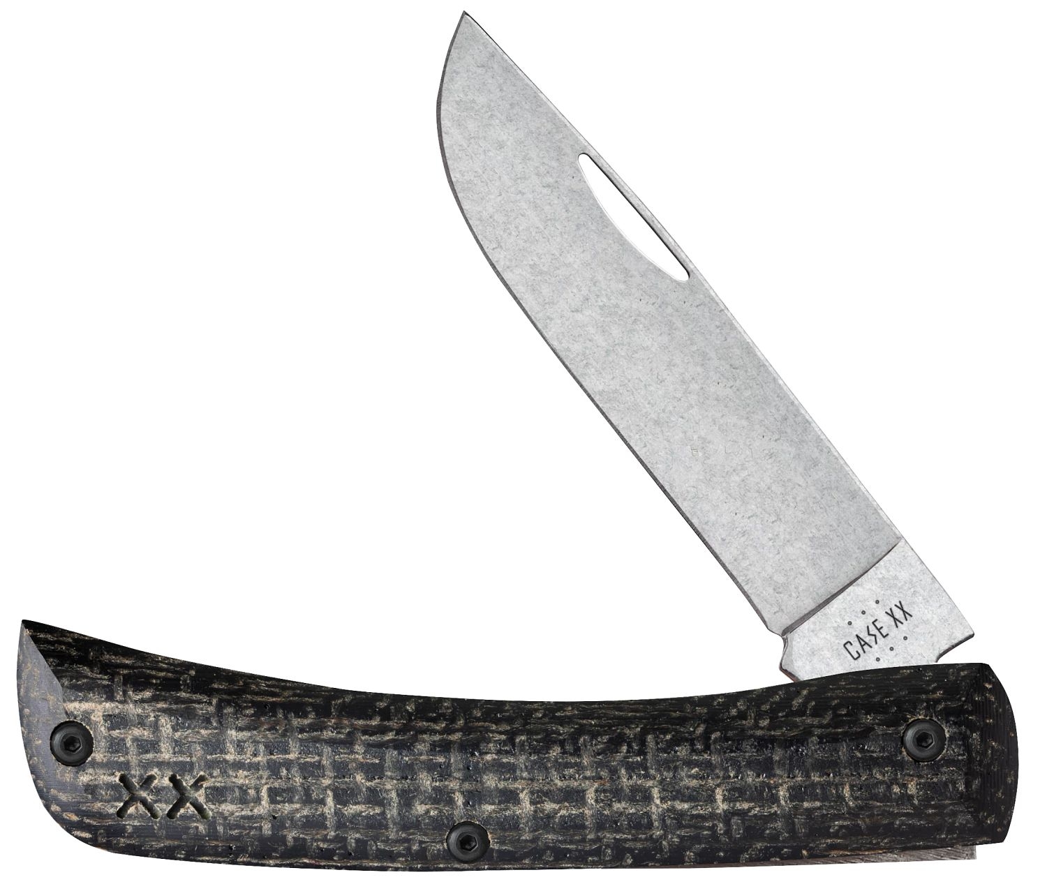 Case S35VN Black Burlap Lam./ G10 Sod Buster Jr.