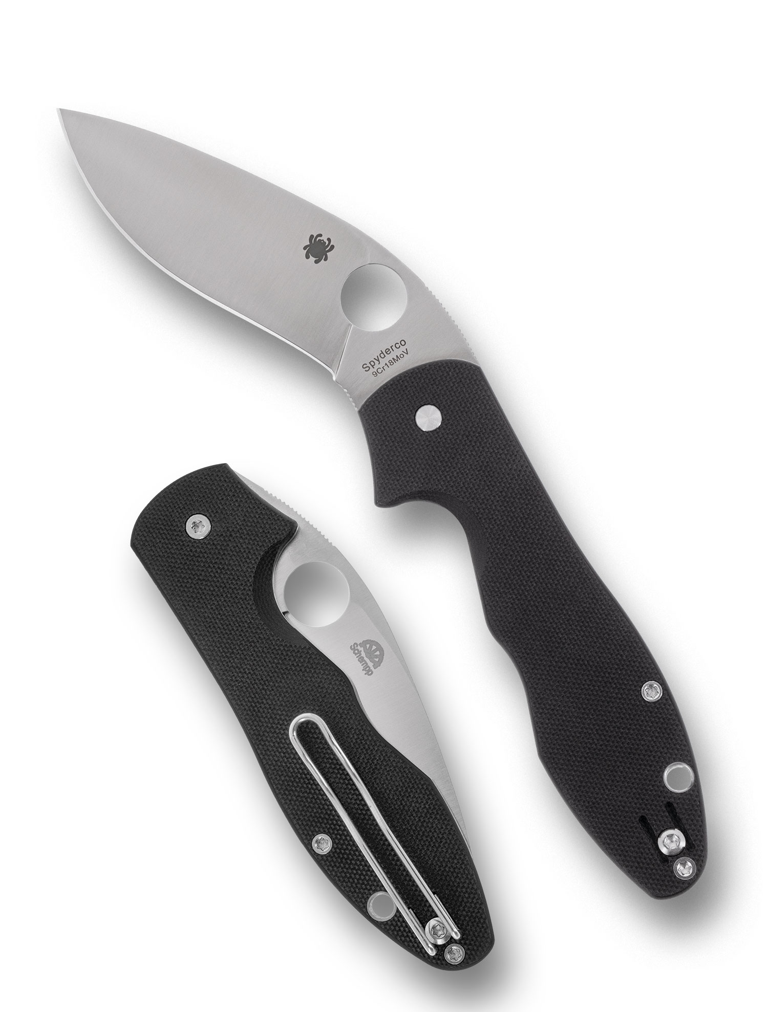 Spyderco C276GP Retract, Black G10