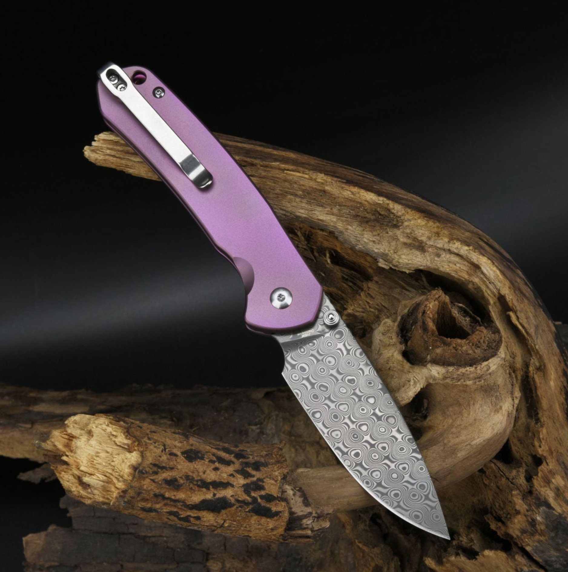 CJRBJ1925T-RE Pyrite Damast, Rose Titan