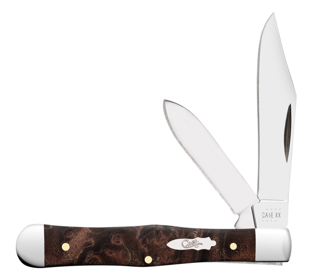 Case SS Maple Burl Wood Small Swell Center Jack