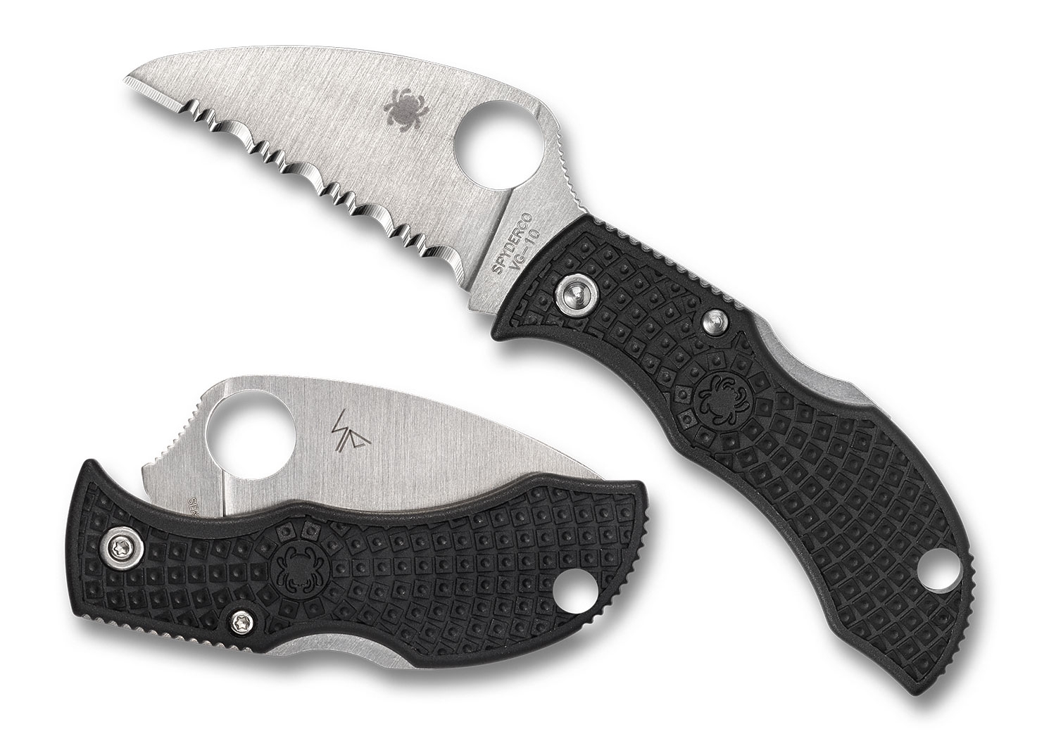Spyderco MBKWS Manbug, Wharncliffe Serrated