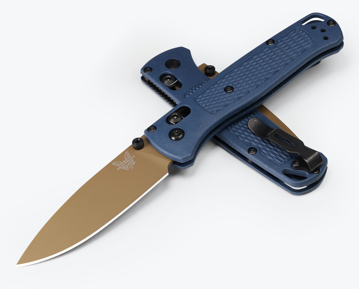 Benchmade 535FE-05 BUGOUT, Crater Blue Grivory