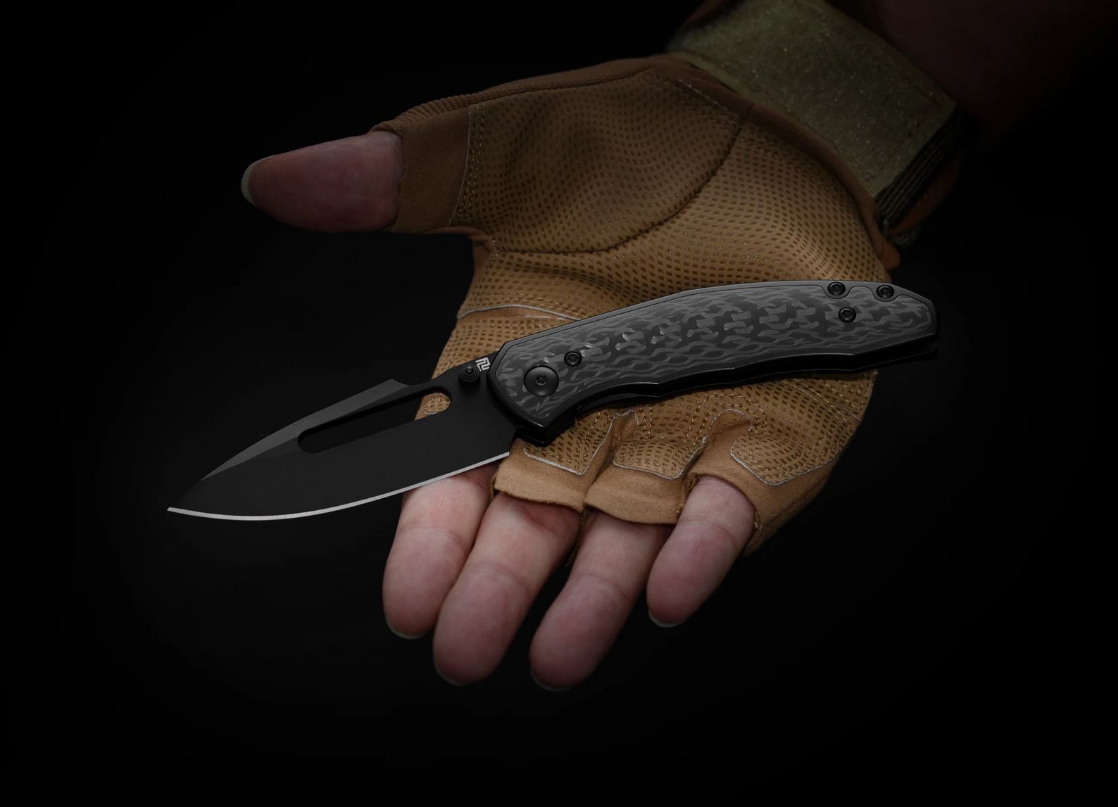 ARTC1862G-CF Tacti-Boa S35VN, Carbon Fiber
