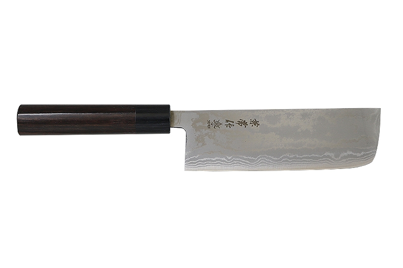 Kanetsune KC-463 Nakiri 165mm Red Sandalwood