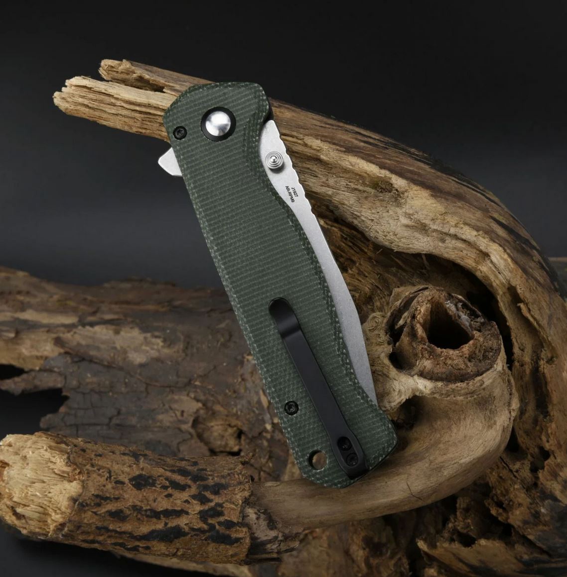 CJRBJ1927-MGN Chord AR-RPM9, Green Micarta