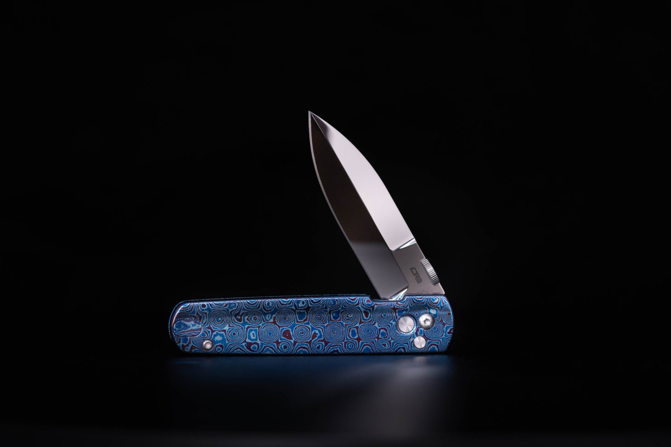 CJRBJ1951G-TDB Locust, S90V, Blue Timascus