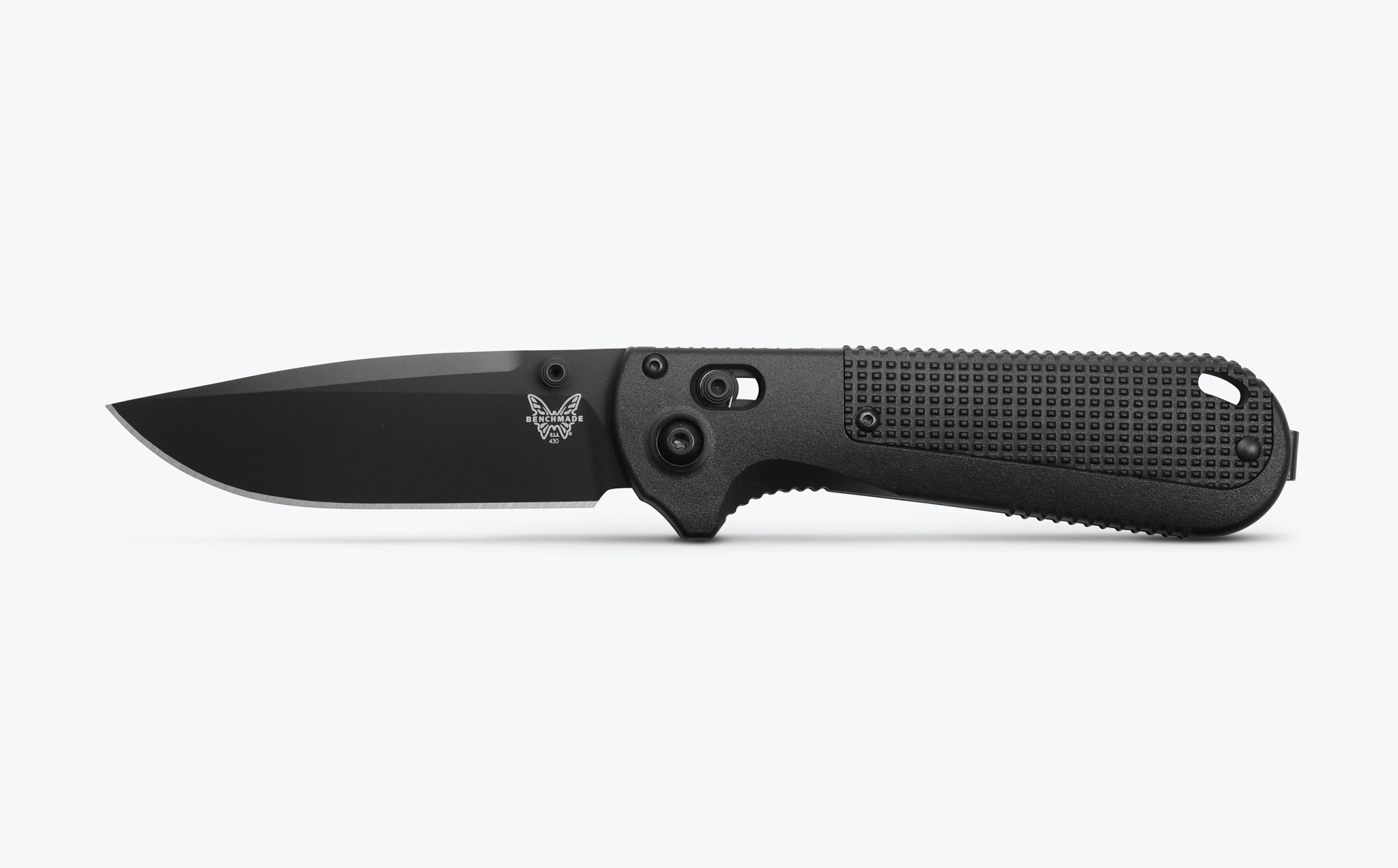 Benchmade 430BK-02 Redoubt, Axis, Black Grivory
