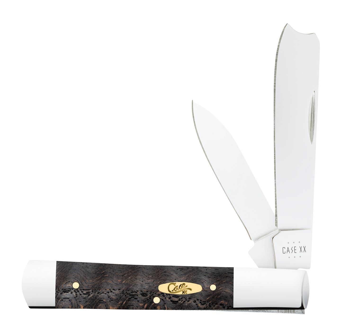 Case SS Black Curly Oak Wood - Smooth Razor