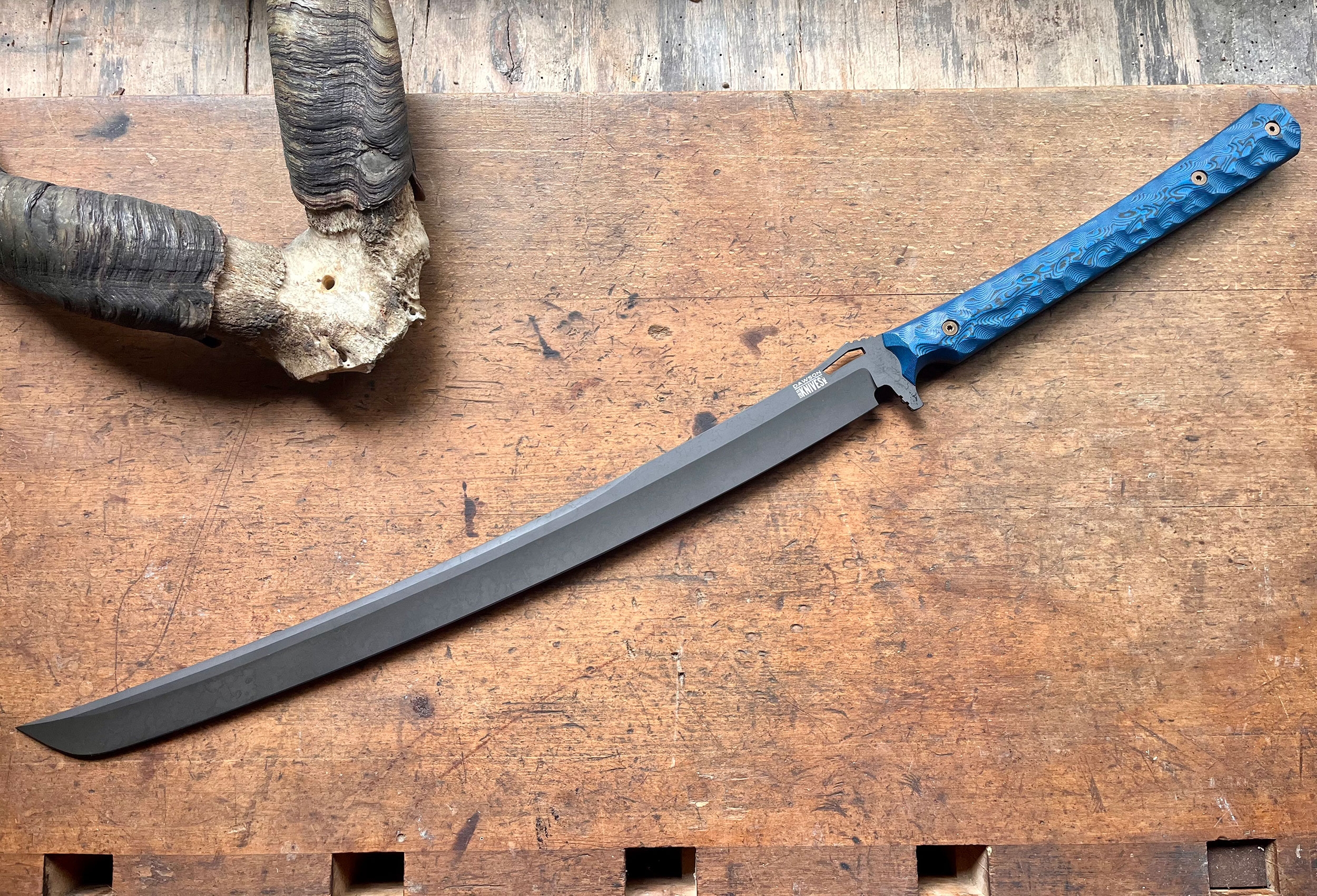 Dawson Armageddon Sword 19 Zoll, Black, Blue/Black