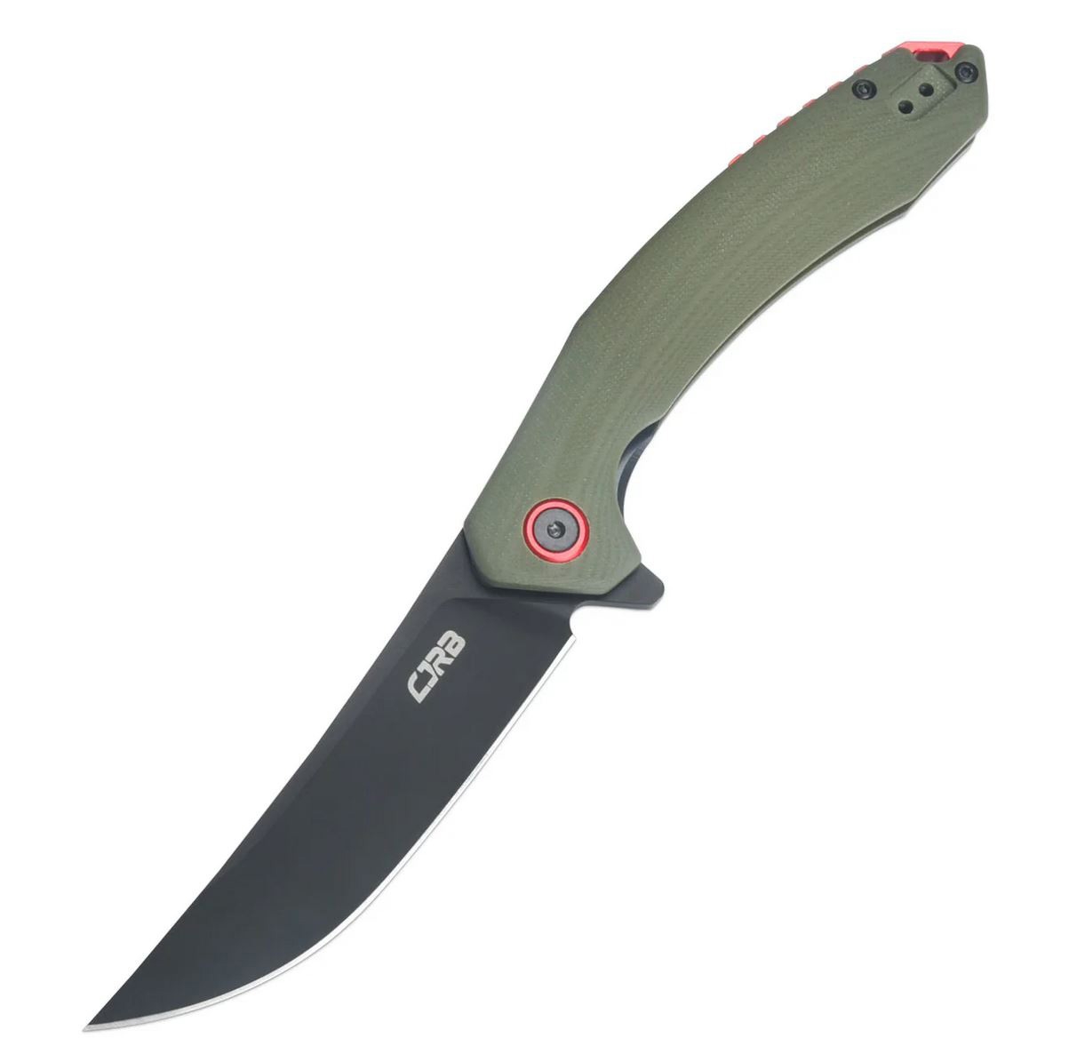 CJRBJ1906-BGN Gobi AR-RPM9, Green G-10, Black
