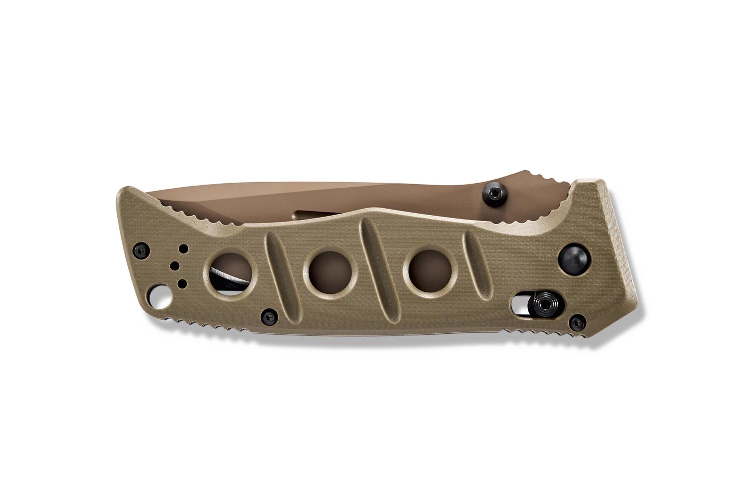 Benchmade 275FE-2 ADAMAS, Earth Cerakote
