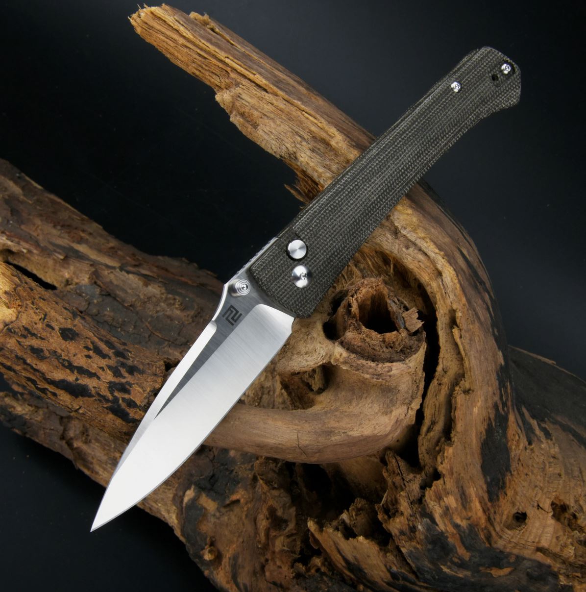 ARTC1856P-ODG Andromeda S35VN, OD Green Micarta