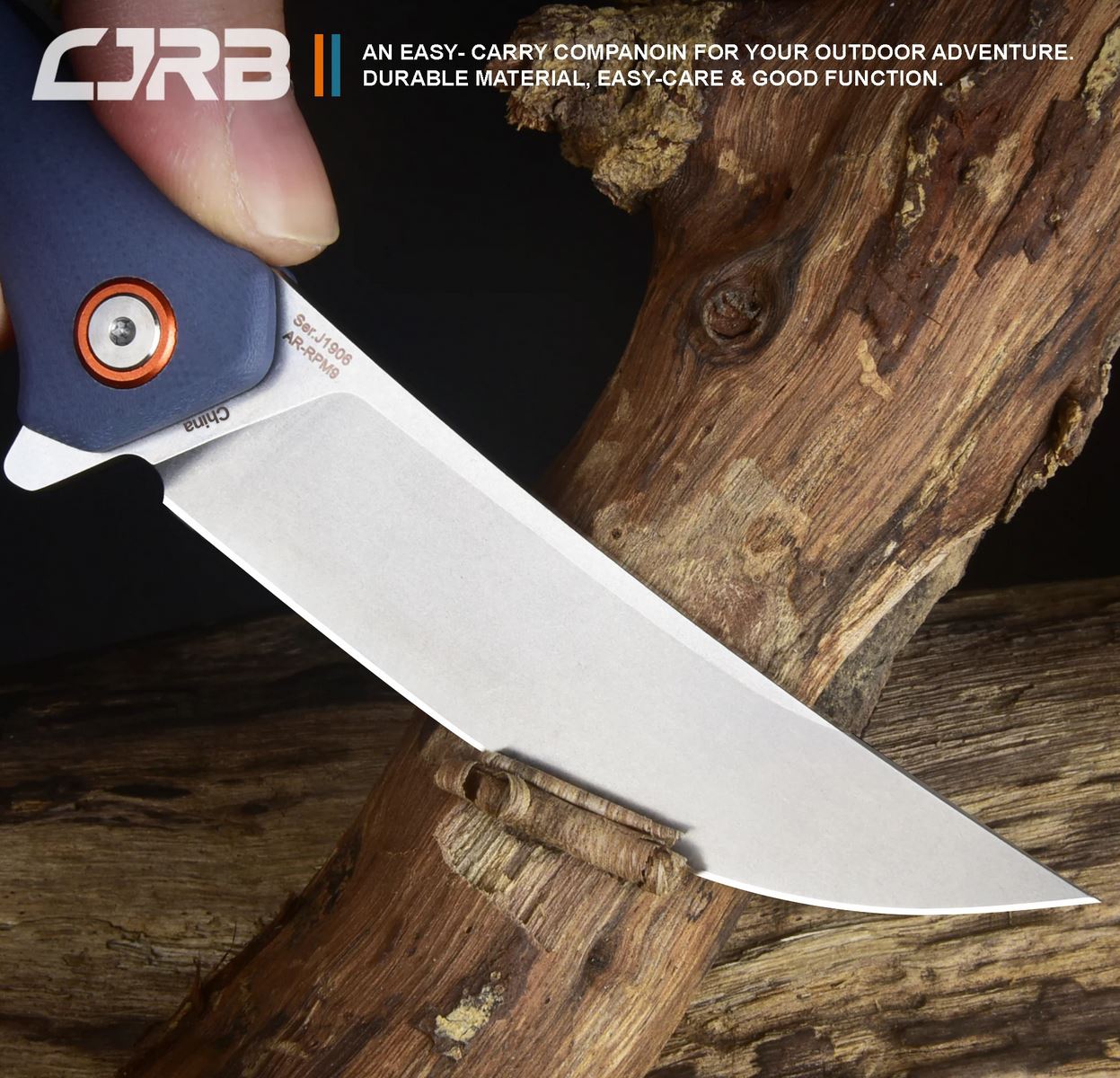 CJRBJ1906-GYC Gobi AR-RPM9, Grey G-10