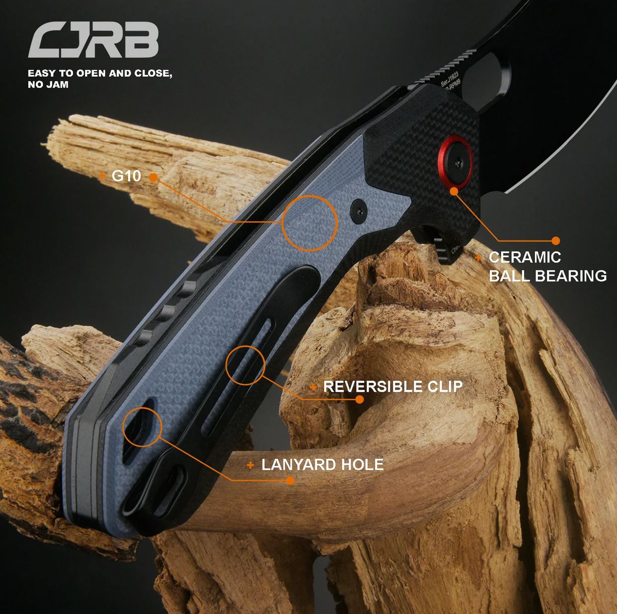 CJRBJ1923-BBU Caldera AR-RPM9, Blue G10