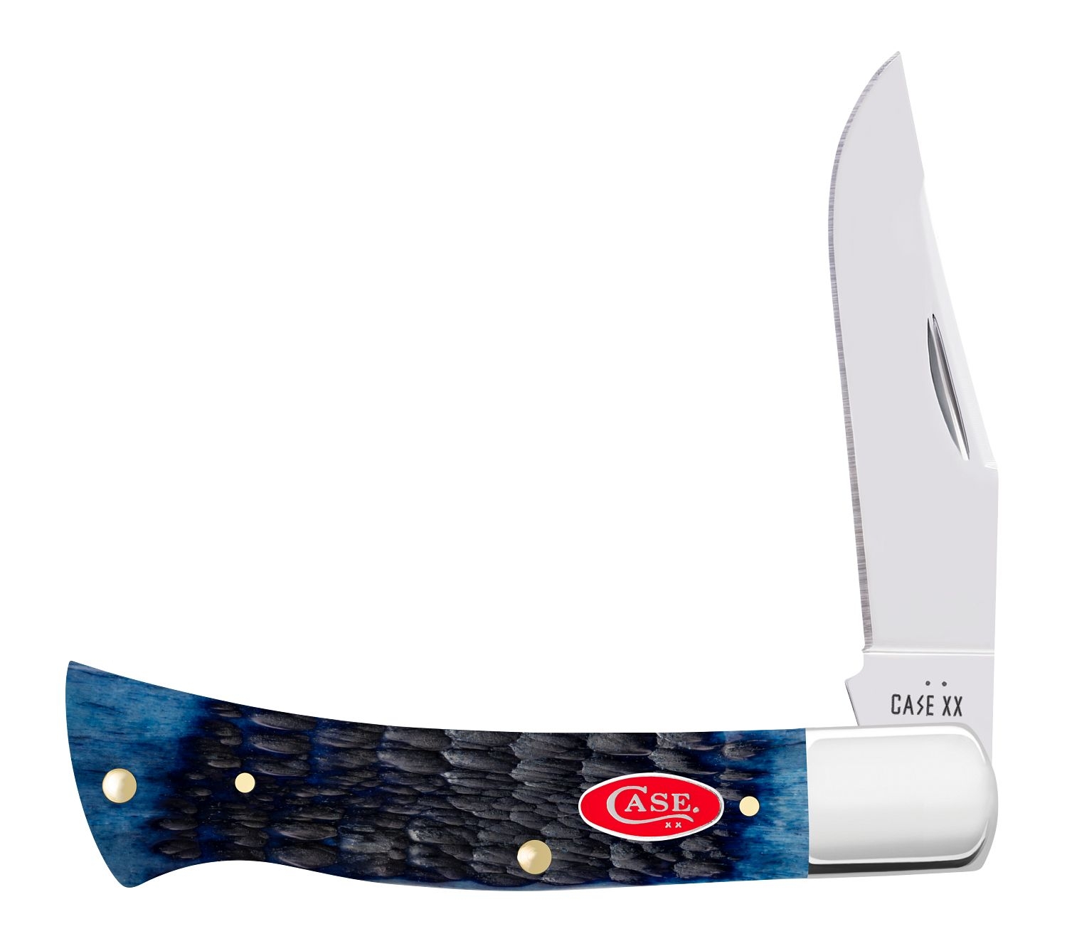 Case SS Navy Blue Bone Axe Handle