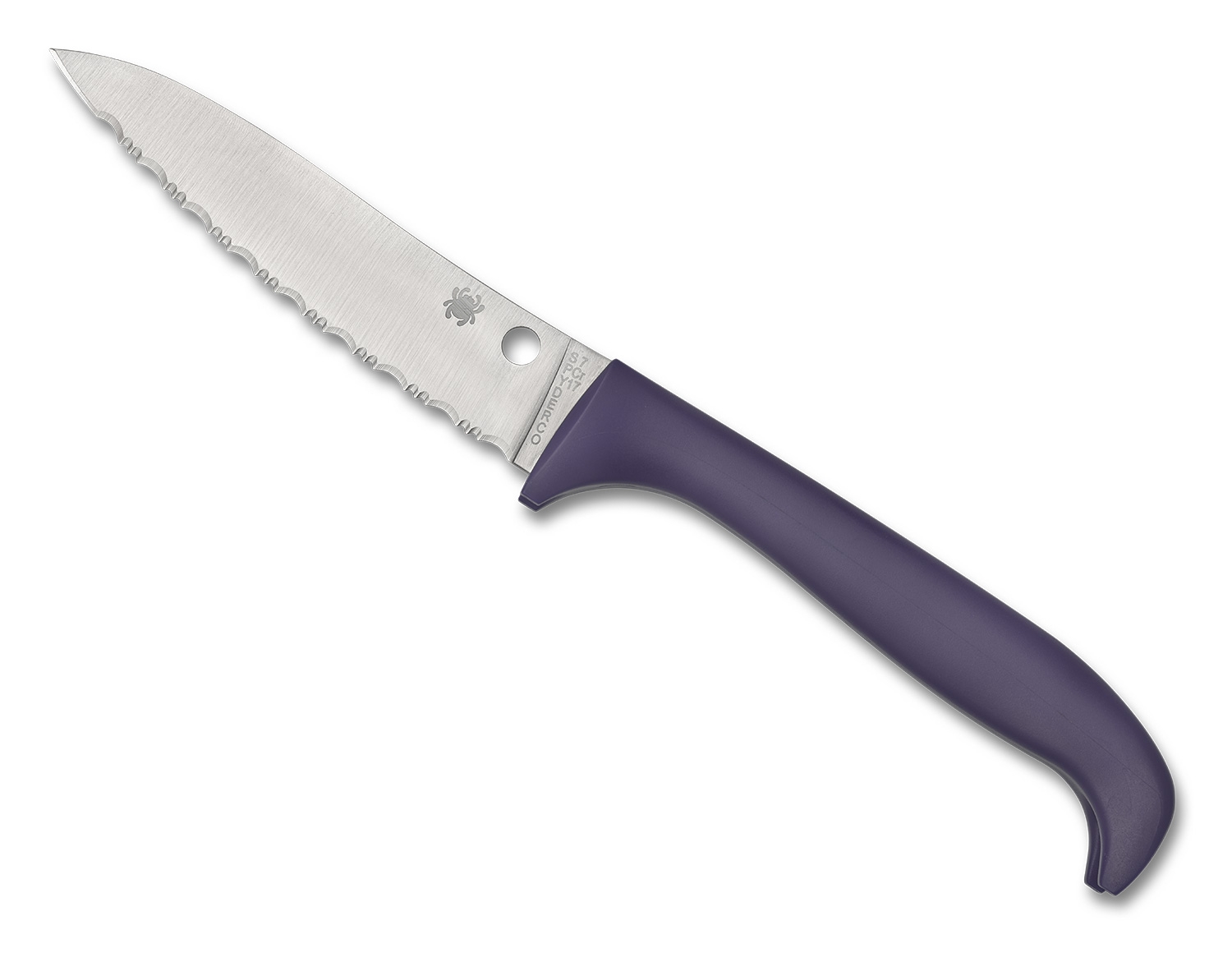 Spyderco K21SPR Counter Critter Purple, SpyderEdge