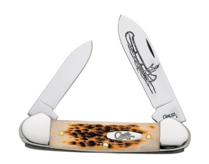 Case CV Amber Bone Canoe