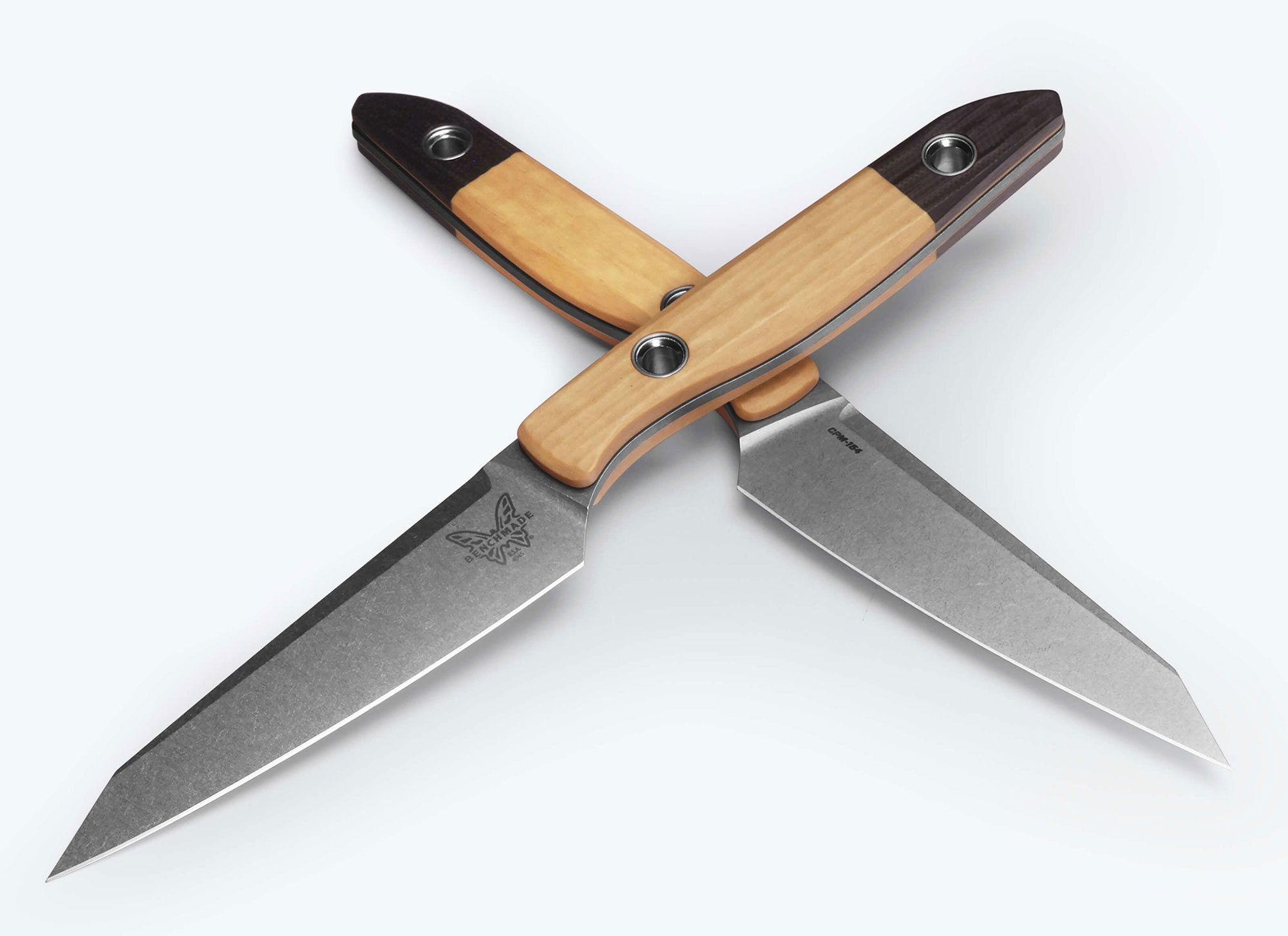 Benchmade 4045-02 Paring Knife, Maple Richlite