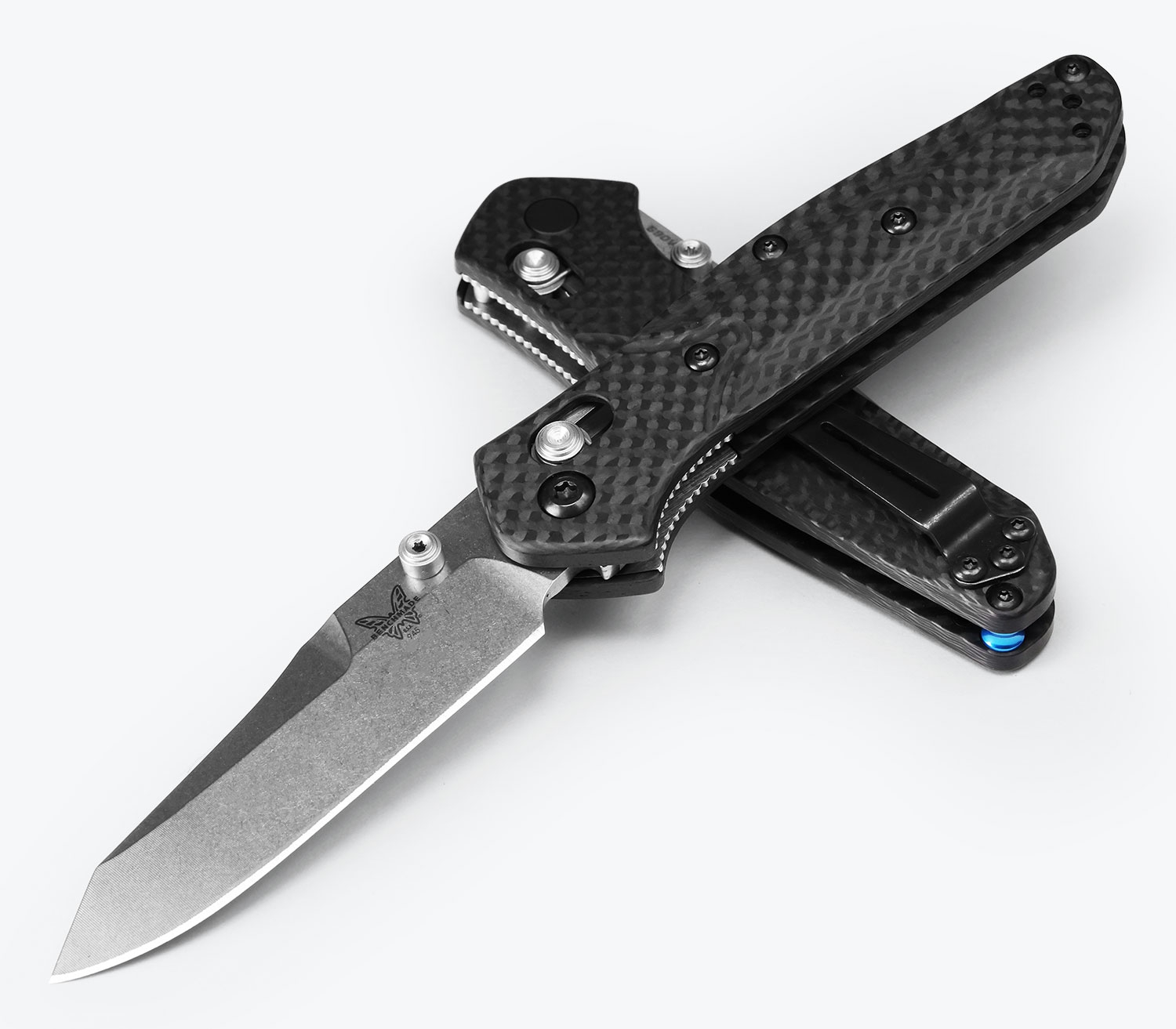Benchmade 945-2 MINI OSBORNE, Carbon, CPM-S90V