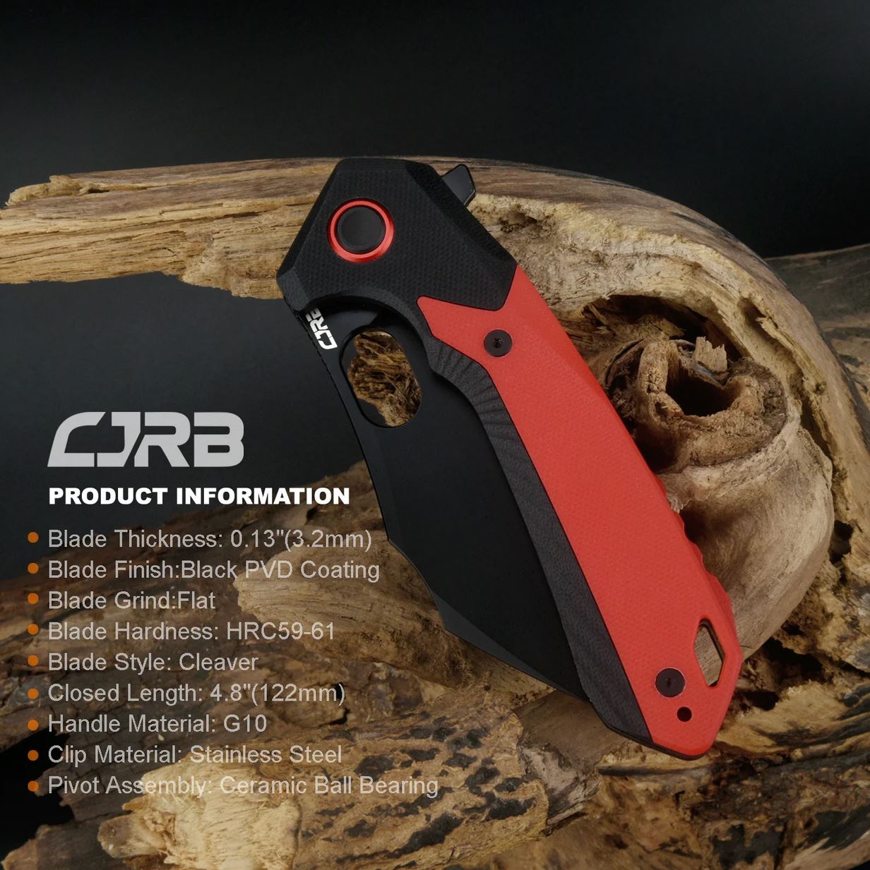 CJRBJ1923-BRE Caldera AR-RPM9, Red G10