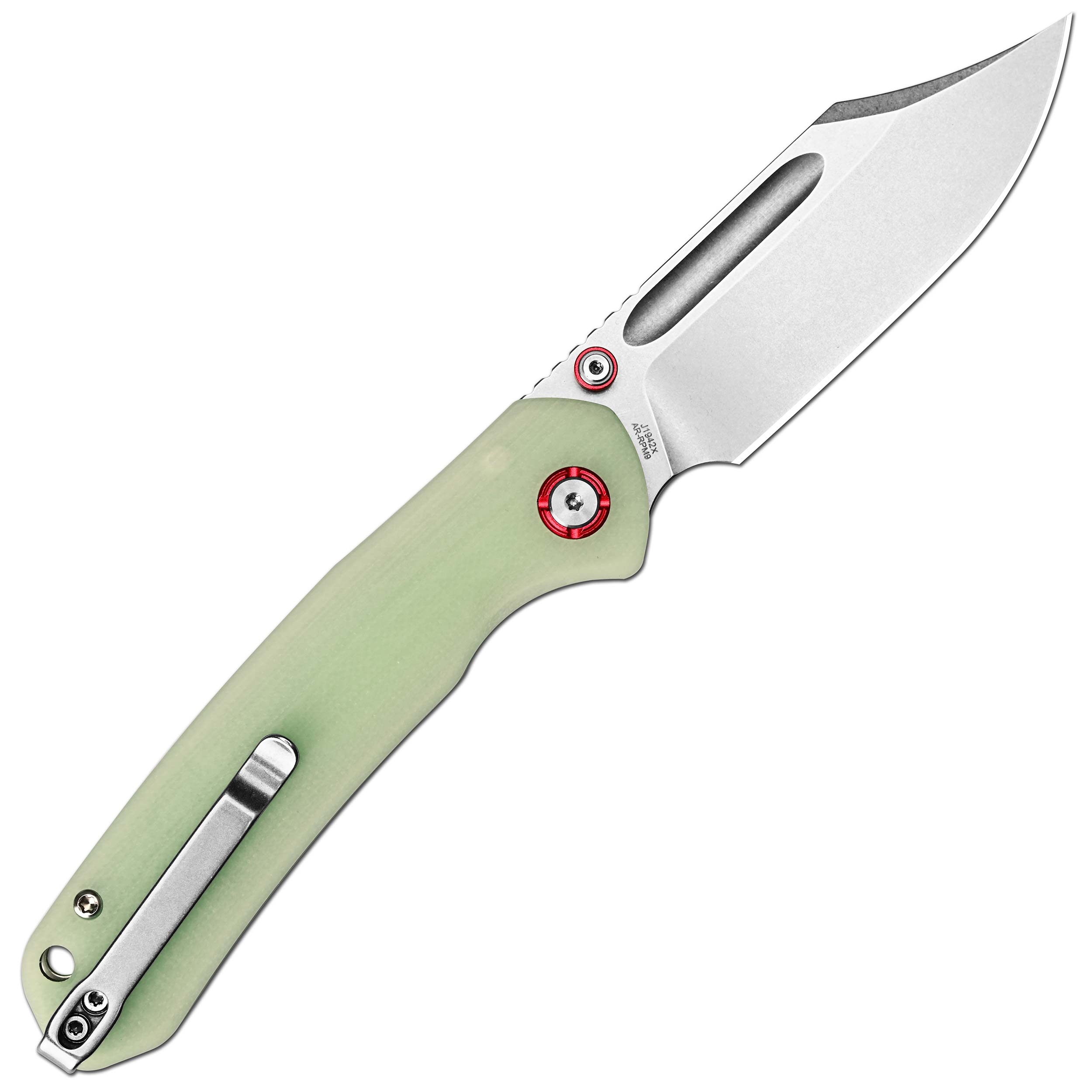 CJRBJ1942X-GD Bowie Pyrite, AR-RPM9, Glow G10