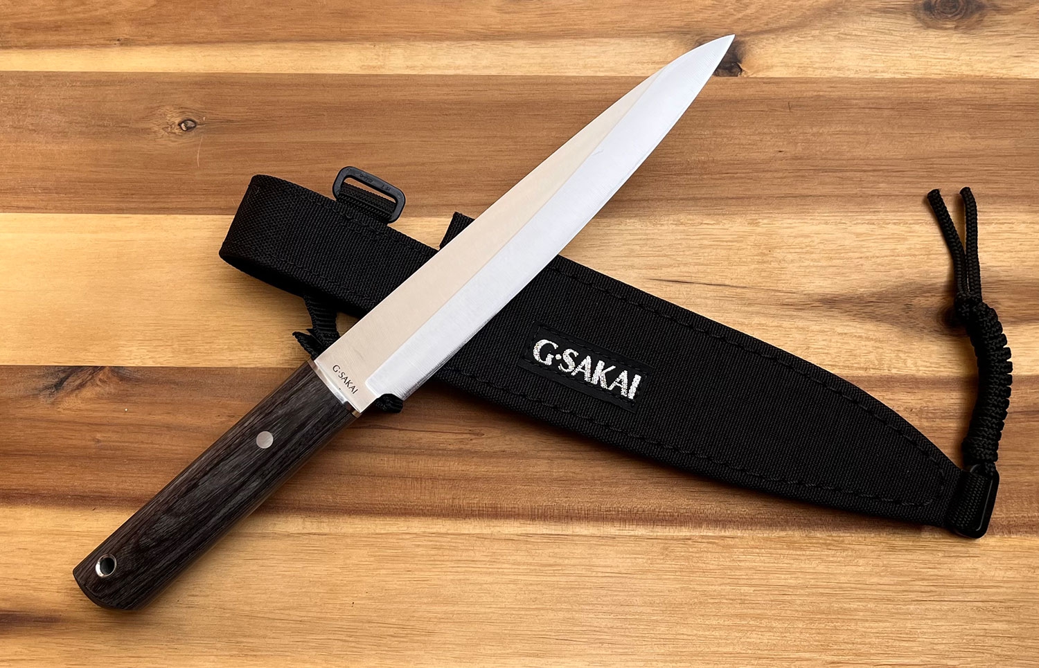 G.Sakai SA-25 Outdoor Sashimi L, Pakkawood