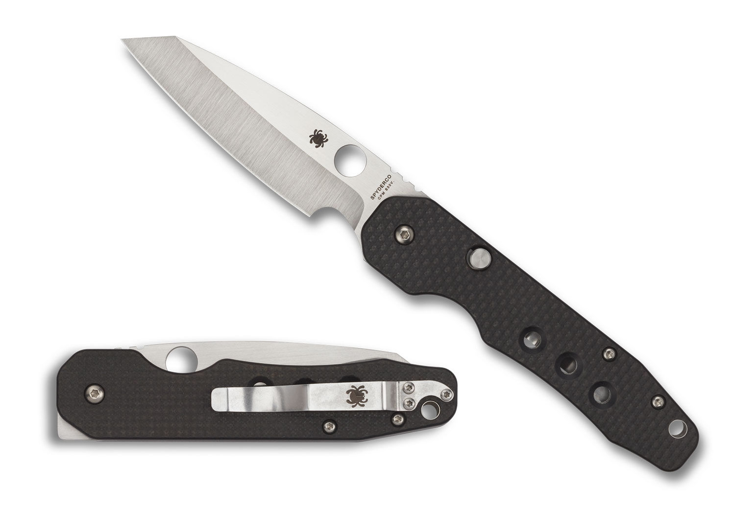 Spyderco C240CFP Smock, CPM-S30V, G-10/ Carbon